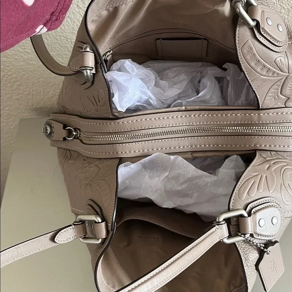 Coach Edie Shoulder Bag 31 / Stone Tea Rose - Picture 8 of 15